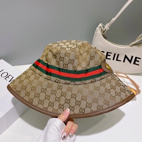 Оригинальное качество GUCCI Гуччи рыбацкая шапка. Новинка на офиц