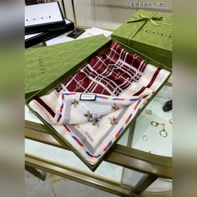 Новая модель от G 【GG пчела двусторонняя длинная шаль】 Двухслойны