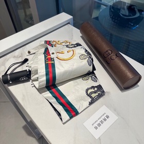 GUCCI GUCCI (Гуччи) трехсекционный автоматический складной зонт 