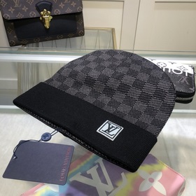 Официальный хит продаж Louis Vuitton, шапка из кашемировой пряжи,