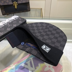 Официальный хит продаж Louis Vuitton, шапка из кашемировой пряжи,