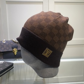 Официальный хит продаж Louis Vuitton, шапка из кашемировой пряжи,