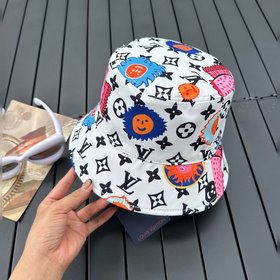 Двусторонняя рыбацкая кепка Louis Vuitton Новая модель LV действ