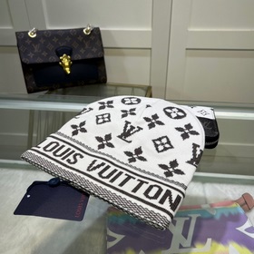 Луи Виттон LOUIS VUITTON] Вязаная шапка из кашемира. Новинка на о