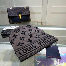Луи Виттон LOUIS VUITTON] Вязаная шапка из кашемира. Новинка на о