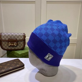 Луи Виттон LOUIS VUITTON] Вязаная шапка из кашемира. Новинка на о