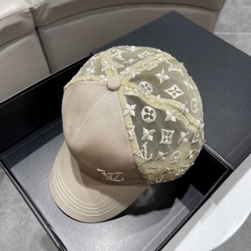 Новая поставка! Новая бейсболка LV Louis Vuitton, клетчатая ткань