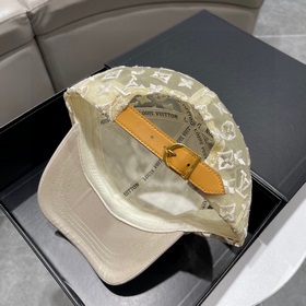 Новая поставка! Новая бейсболка LV Louis Vuitton, клетчатая ткань