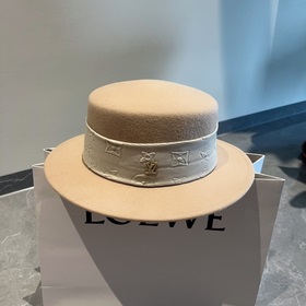 Новая шерстяная шляпа Lv Louis Vuitton, шляпа с плоской макушкой,