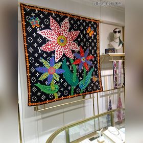 Товар доставлен, искренне благодарю. 【L草间弥生140】 Шерстяной платок