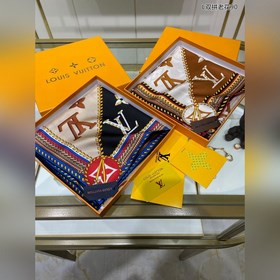 Искренне рекомендую. 【Двойной узор 90】 Шарф из шелка с ручным рис