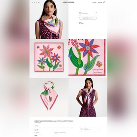 LV x YK FLOWERS Коллекция Louis Vuitton x Yayoi Kusama представля