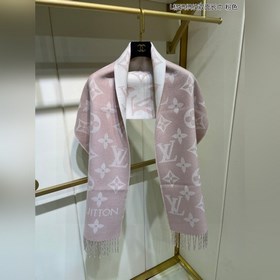 Louis Vuitton 【Двусторонняя длинная шарф с логотипом L】 Шарф Sim