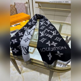 Louis Vuitton 【Двусторонняя длинная шарф с логотипом L】 Шарф Sim