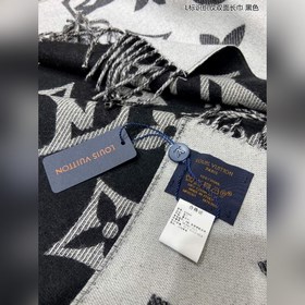 Louis Vuitton 【Двусторонняя длинная шарф с логотипом L】 Шарф Sim