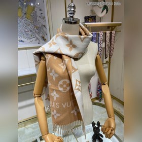 Louis Vuitton 【Двусторонняя длинная шарф с логотипом L】 Шарф Sim