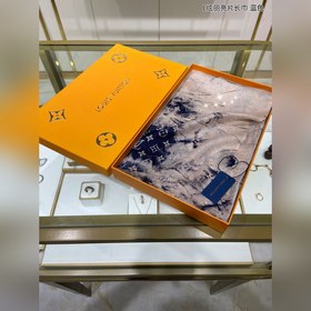 Превосходно! Высококачественный длинный шарф из кашемира с блестя
