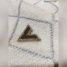 Новейшие зарубежные модели 【Длинный шарф с ромбовидным узором и с