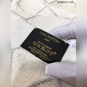 Новейшие зарубежные модели 【Длинный шарф с ромбовидным узором и с