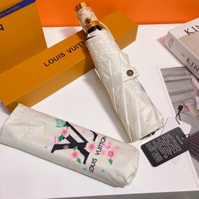 Louis Vuitton Снежный пейзаж Превосходный автоматический зонт LV