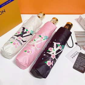 Louis Vuitton Снежный пейзаж Превосходный автоматический зонт LV