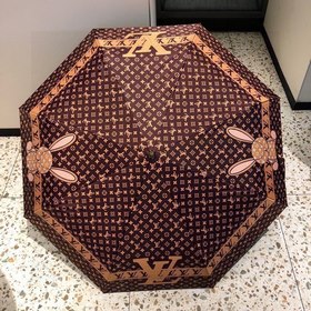 LOUIS VUITTON (Луи Виттон) зонт с кроликом, автоматически складыв