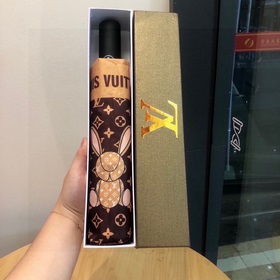LOUIS VUITTON (Луи Виттон) зонт с кроликом, автоматически складыв