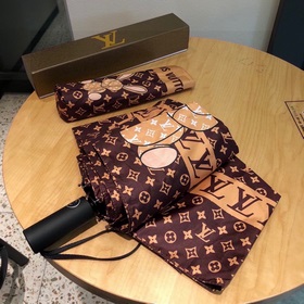 LOUIS VUITTON (Луи Виттон) зонт с кроликом, автоматически складыв