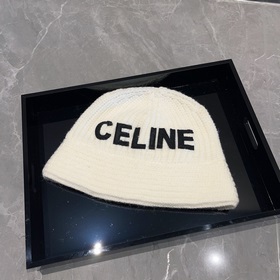 Celine Селин, новая осенняя модель рыбацкой шапки, вязаная шапка,