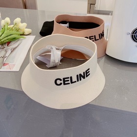 Celine Селин 2023 осенний шляпа с открытой макушкой, 100% шерсть,