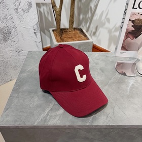 Celine Классическая бейсболка с буквой C, козырек, оригинальное к