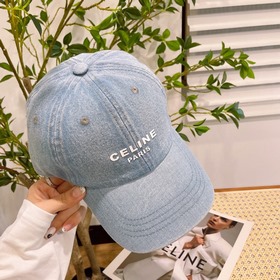 В комплекте с пылезащитным чехлом [CELINE] Джинсовая бейсболка ве