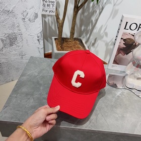 Celine Классическая бейсболка с буквой C, козырек, оригинальное к