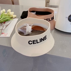 Celine Селин 2023 осенний шляпа с открытой макушкой, 100% шерсть,
