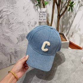 Celine Классическая бейсболка с буквой C, козырек, оригинальное к