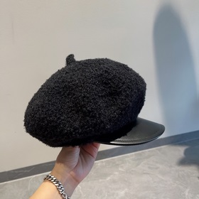 Новая модель кепки Celine с козырьком, из овечьей шерсти, подходи