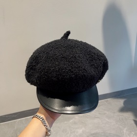 Новая модель кепки Celine с козырьком, из овечьей шерсти, подходи