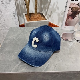Celine Классическая бейсболка с буквой C, козырек, оригинальное к