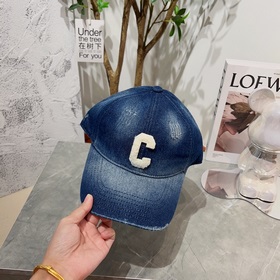 Celine Классическая бейсболка с буквой C, козырек, оригинальное к