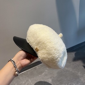 Новая модель кепки Celine с козырьком, из овечьей шерсти, подходи
