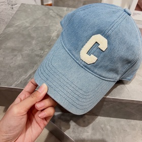Celine Классическая бейсболка с буквой C, козырек, оригинальное к