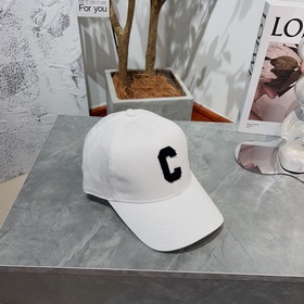 Celine Классическая бейсболка с буквой C, козырек, оригинальное к