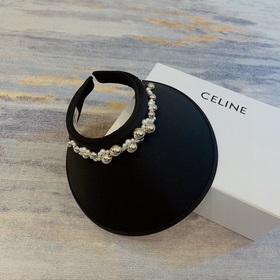 Celine, ободка для волос, ободка для волос из ледяного шелка, шля