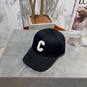 Celine Классическая бейсболка с буквой C, козырек, оригинальное к