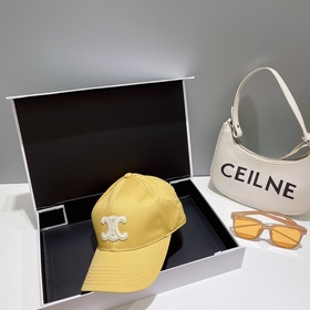 CELIN*·Селин ss Новая бейсболка с вышитым розовым Триумфальным ар