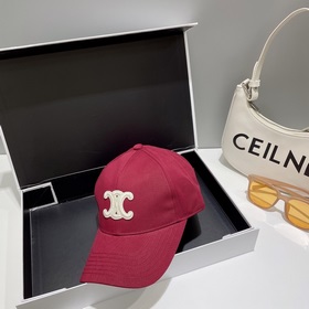 CELIN*·Селин ss Новая бейсболка с вышитым розовым Триумфальным ар