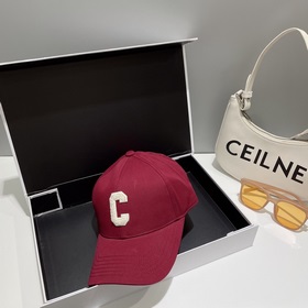 CELIN*·Селин ss Новая бейсболка с вышитым розовым Триумфальным ар