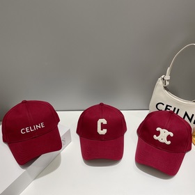 CELIN*·Селин ss Новая бейсболка с вышитым розовым Триумфальным ар