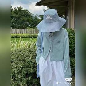 Новая рыбацкая кепка Celine, оригинальная форма, обхват головы 57