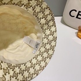 Новая модель рыбацкой кепки от CELINE Высококачественный материал